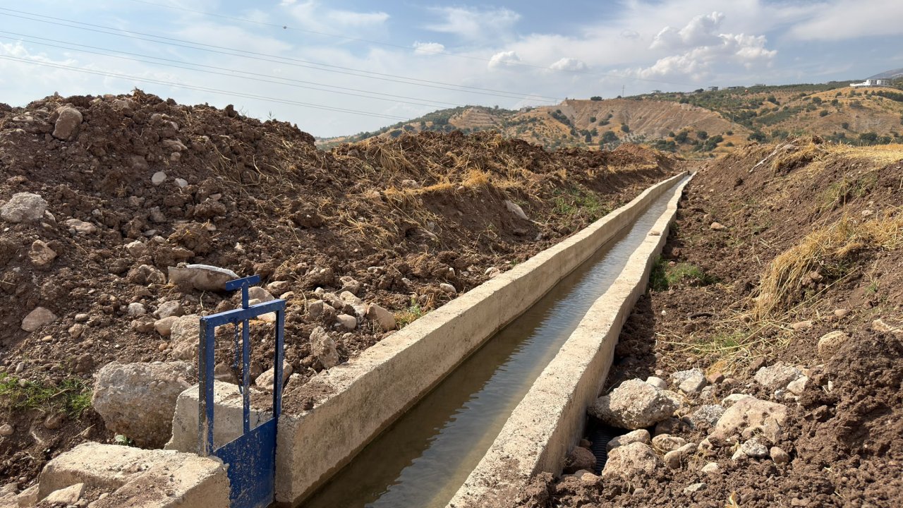 Kahramanmaraş Büyükşehir’den çiftçiye büyük destek! 62 bin 500 dekar arazi suya kavuştu