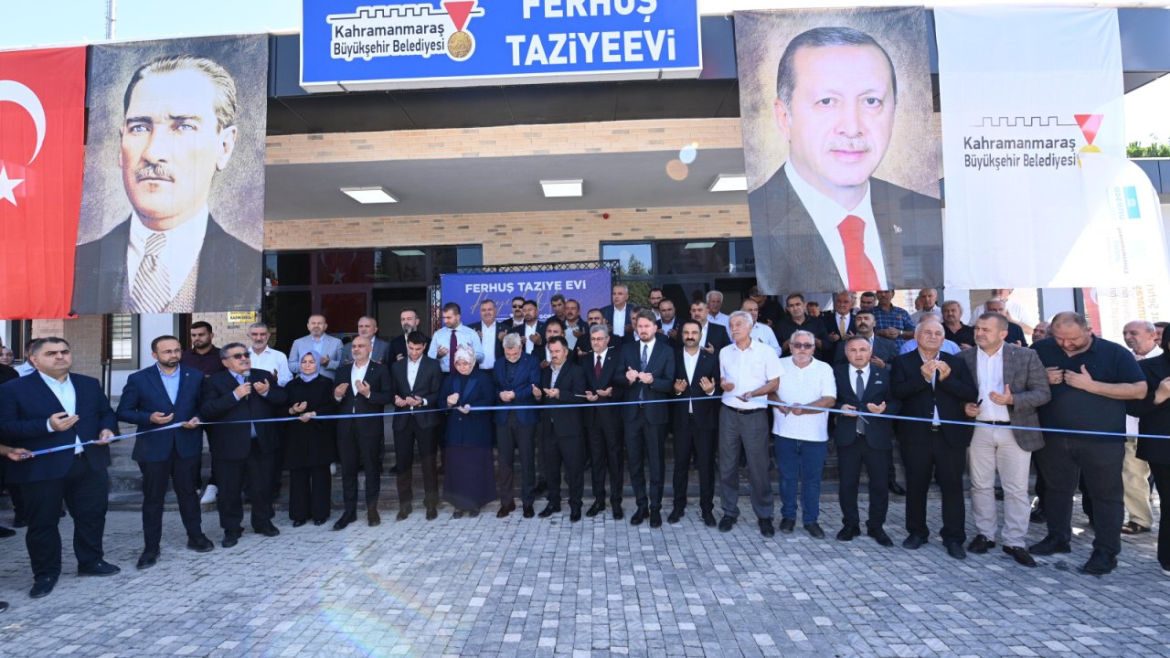 Kahramanmaraş’ta Ferhuş Taziyeevi Hizmete Açıldı!