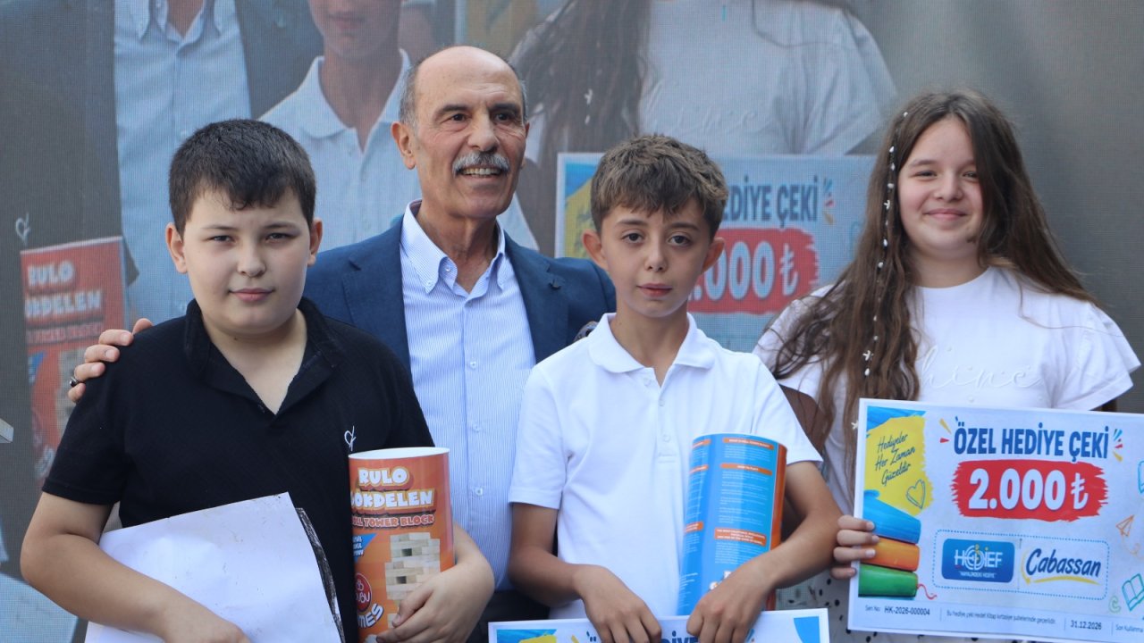 Çocuklar Çabasan Şenliği’nde doyasıya eğlendi!