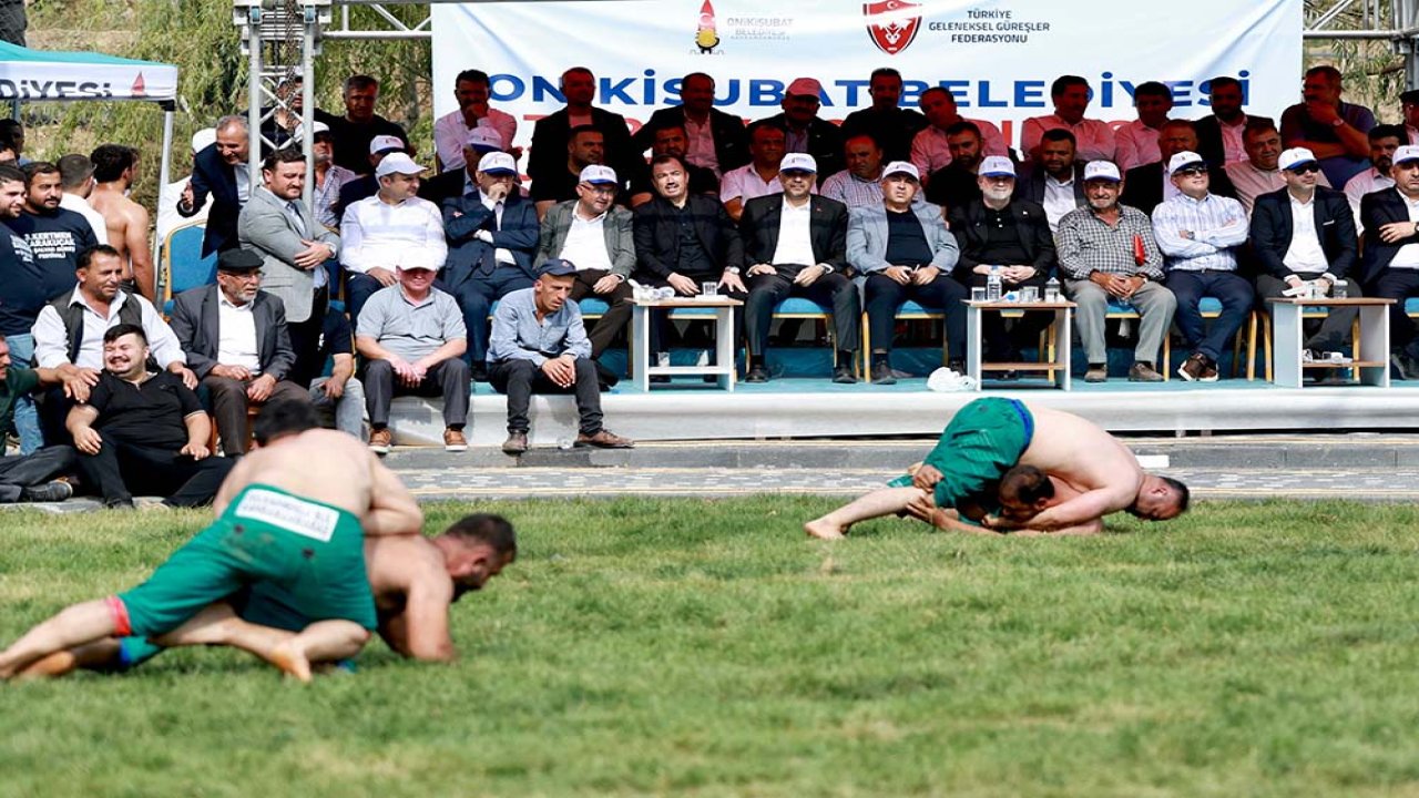 20 yıl sonra Kertmen’de Kurulan Er Meydanında Başpehlivanlar Belli Oldu!