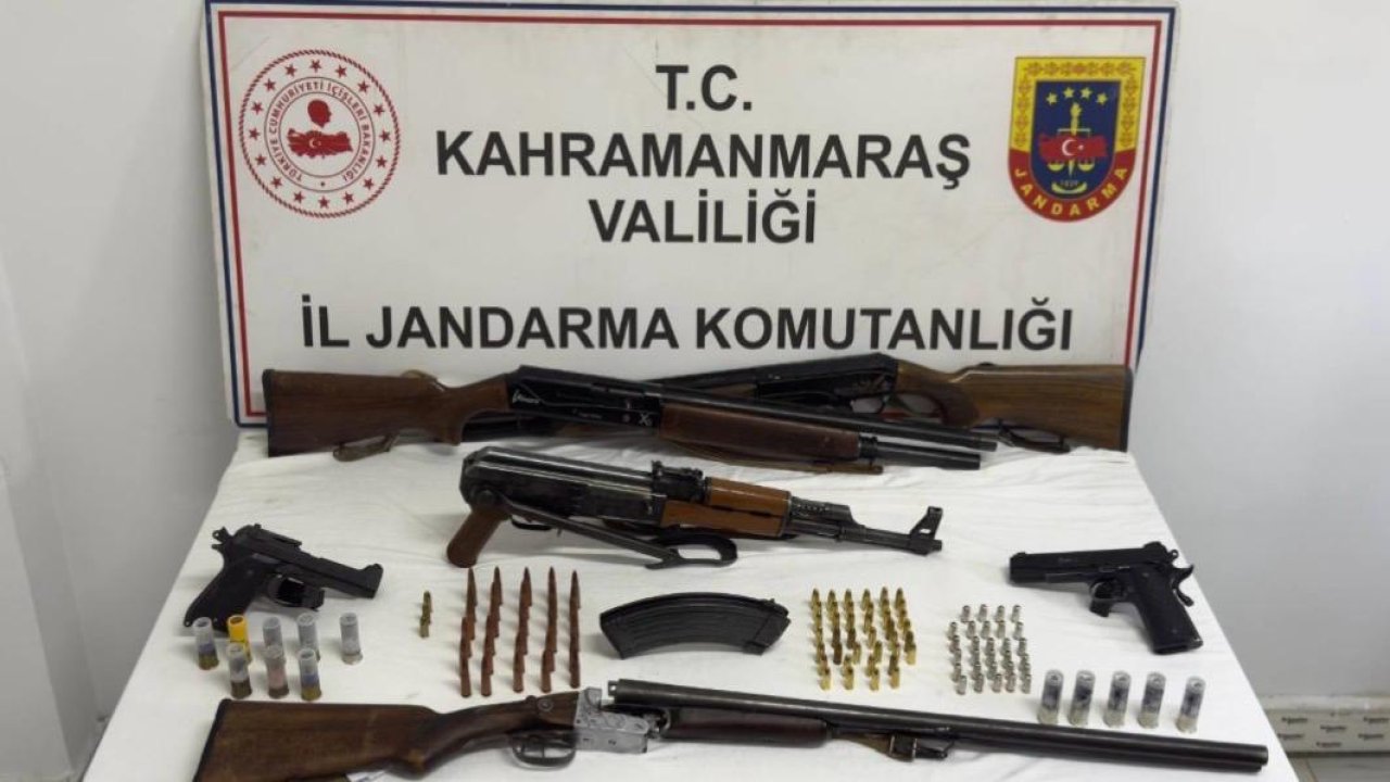 Kahramanmaraş’ta silah ticareti operasyonu: 7 şüpheli gözaltında