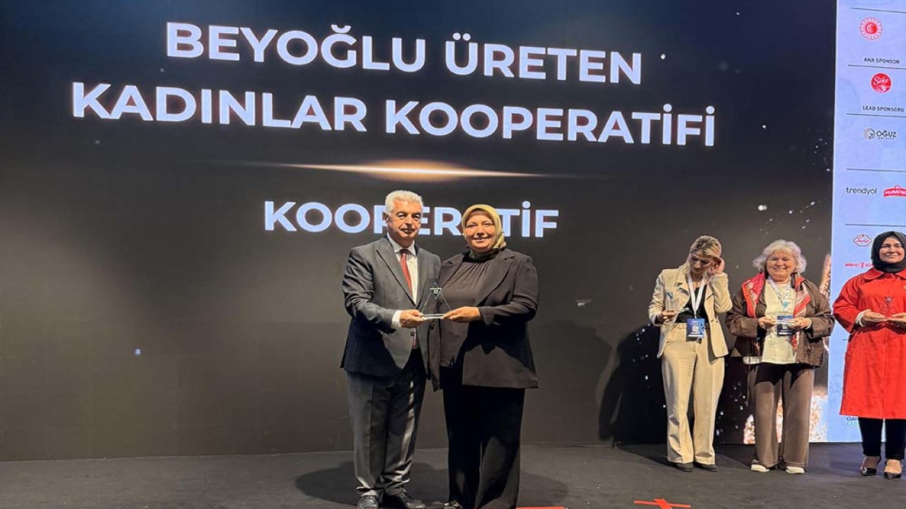Kahramanmaraşlı üreten kadınlara İstanbul’da ödül!