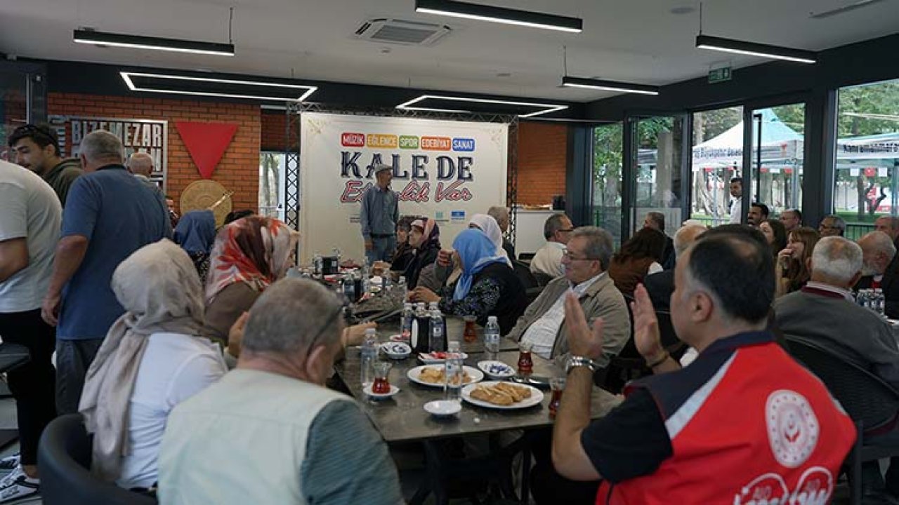 Büyükşehir’den Yaşlılara Sazlı Sözlü Kale Eğlencesi!