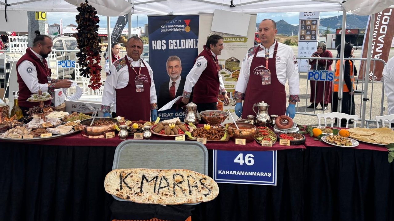Kahramanmaraş’ın Yöresel Lezzetleri Gastro Afyon’da Yoğun İlgi Görüyor