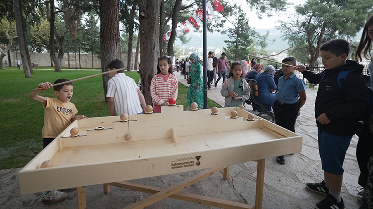 Kahramanmaraş Kalesi, Çocukların Oyun ve Neşe Dolu Buluşmasına Ev Sahipliği Yapıyor