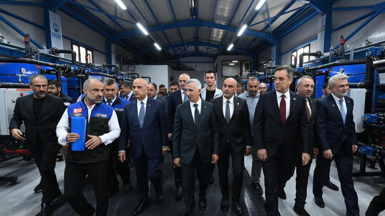 Kahramanmaraş’ta Kılavuzlu İçmesuyu Arıtma Tesisi hizmete açıldı!