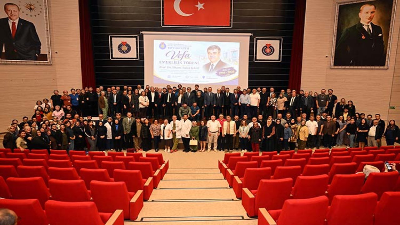 Prof. Dr. İlhami Taner Kale için Emeklilik Töreni Düzenlendi!