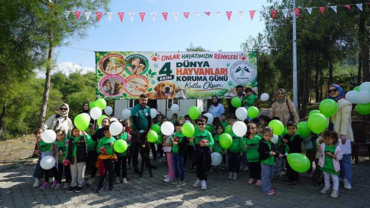 Büyükşehir, Minikleri Can Dostlarla Buluşturdu