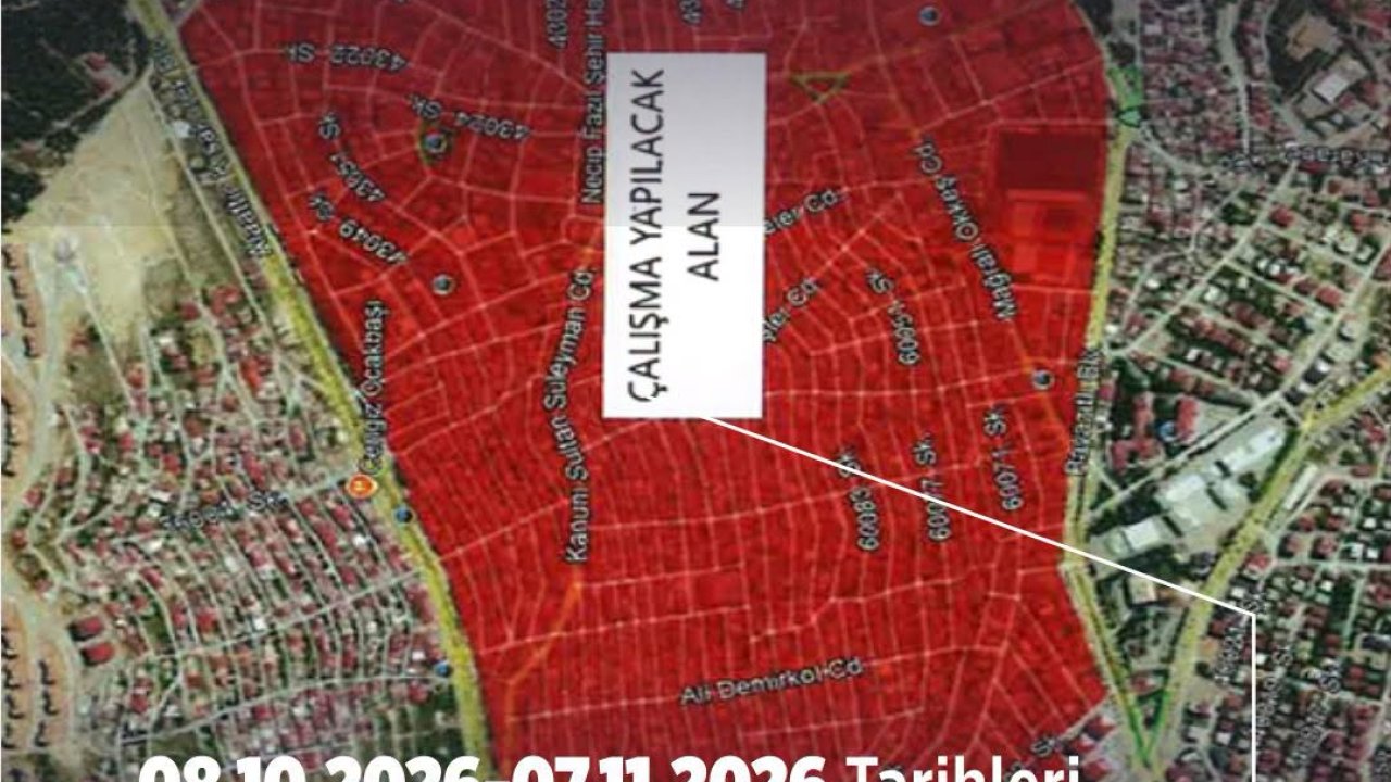 Kahramanmaraş’ta 7 Kasım’a Kadar Sürecek! Sürücülere Alternatif Yol Uyarısı