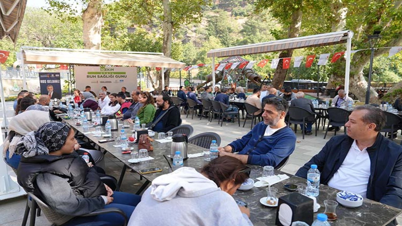 Büyükşehir, Dünya Ruh Sağlığı Günü’nde Gönüllere Dokundu!