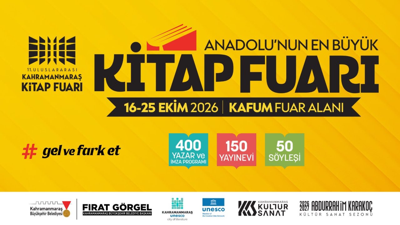 Anadolu’nun En Büyük Kitap Fuarı 16 Ekim’de Kapılarını Açıyor!