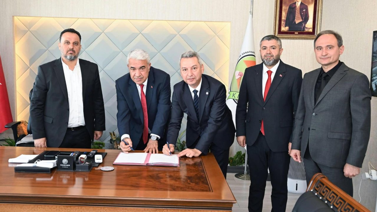 Kahramanmaraş Esnafına Akademik Destek: KSÜ ve KESYEV Protokol İmzaladı