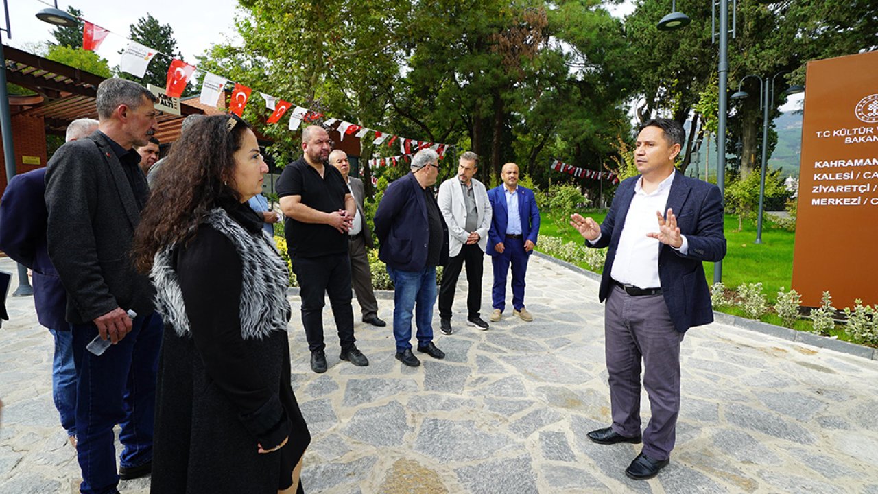 Muhtarlar Kahramanmaraş Kalesi’nde Tarih Yolculuğuna çıktı!