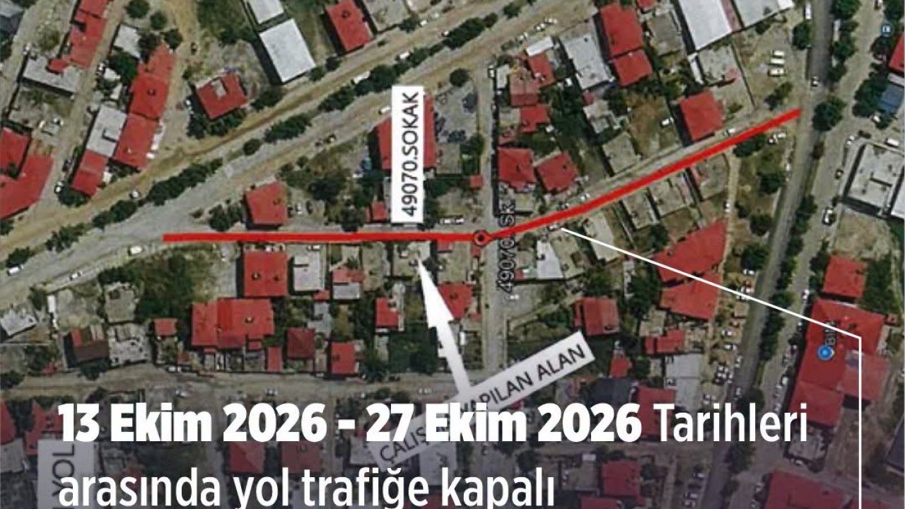 Kahramanmaraş’ta Sürücüler Dikkat! Yol Kapatma Takvimi Açıklandı