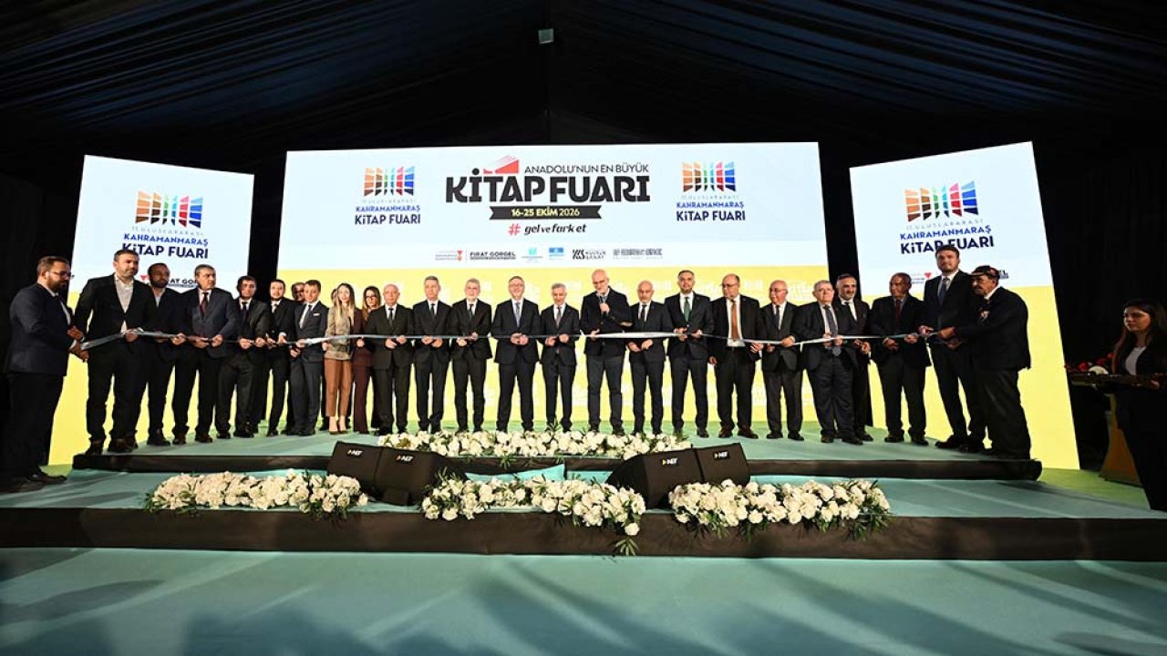 Anadolu’nun En Büyük Kitap Fuarı Kahramanmaraş’ta Kapılarını Açtı!