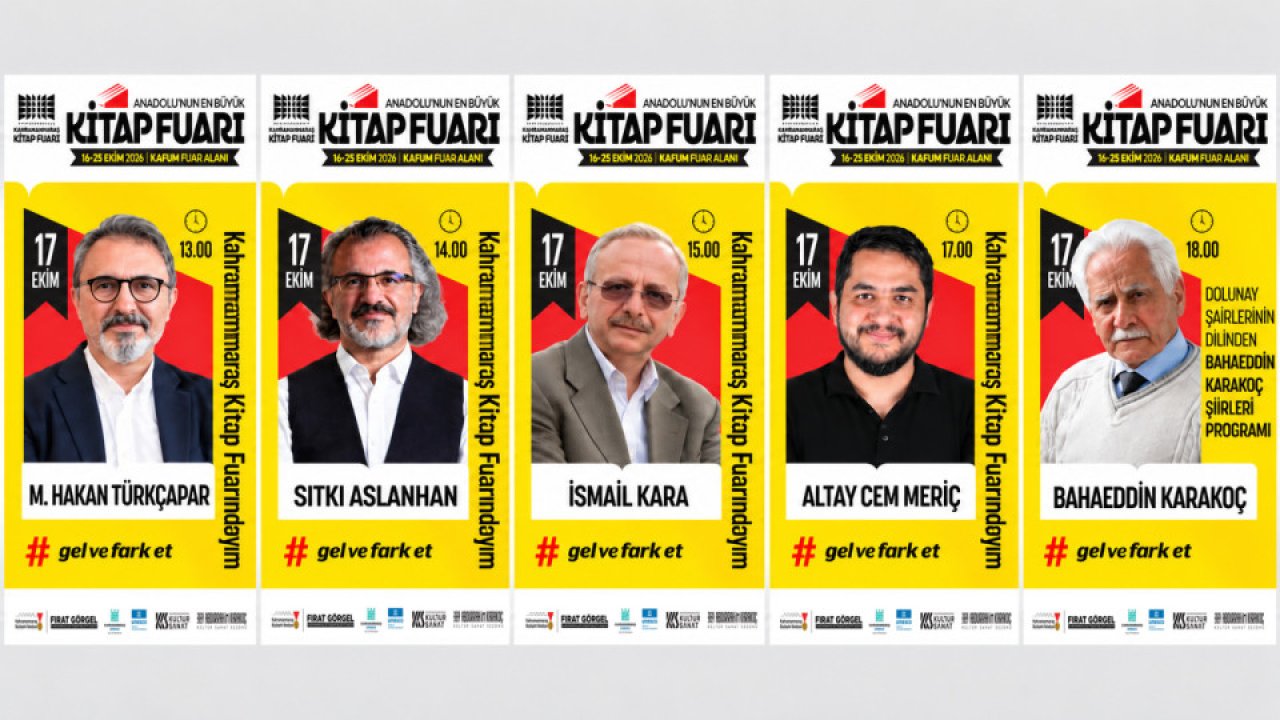 Kahramanmaraş’ta Kitap Fuarının İkinci Günü Dopdolu Geçecek!