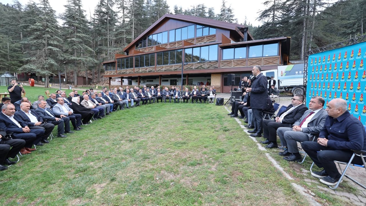 Başkan Toptaş, muhtarlarla Başkonuş Yaylası’nda buluştu!