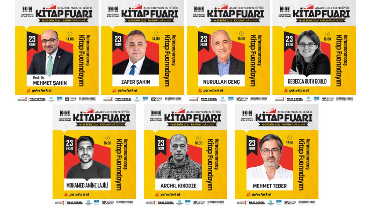 Fikir Dünyasının Usta İsimleri KAFUM’da Sevenleriyle Buluşacak!