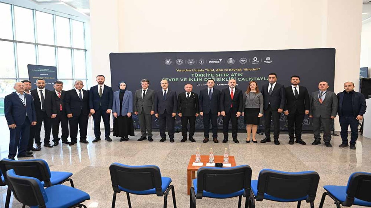 Kahramanmaraş’ta Sıfır Atık Çalıştayı düzenlendi!