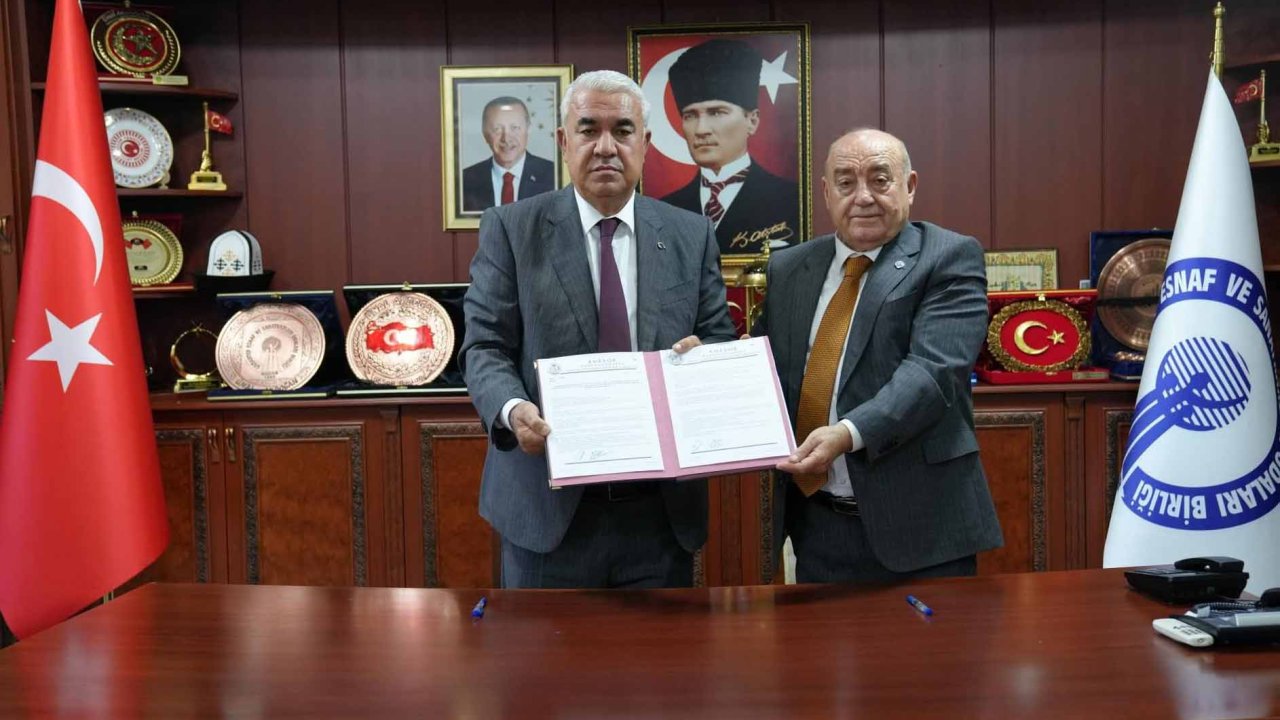 Kahramanmaraş ve Gaziantep Esnafı Güçlerini Birleştirdi! Kardeş Birlik Protokolü İmzalandı