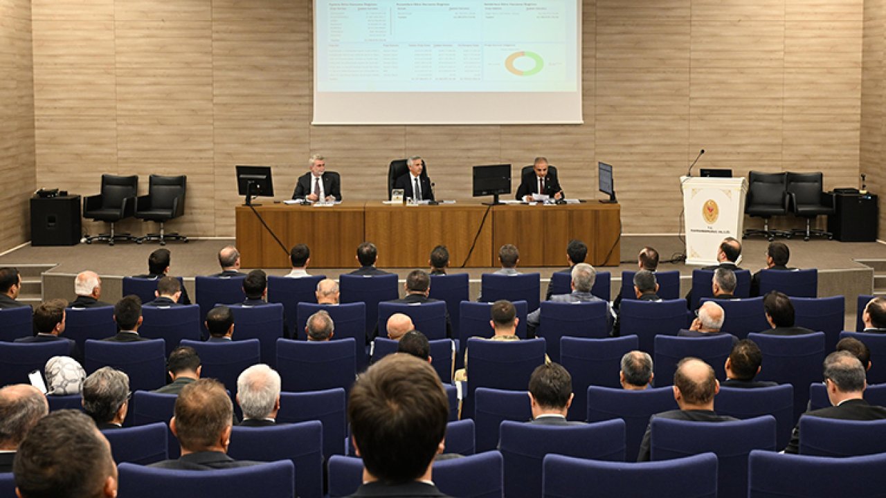 Başkan Görgel İl Koordinasyon Toplantısına Katıldı