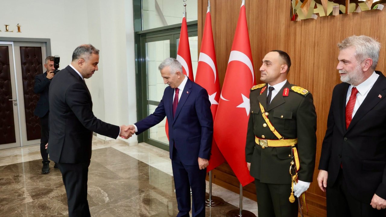 Kahramanmaraş Valiliğinde 29 Ekim Cumhuriyet Bayramı Tebrik Töreni!