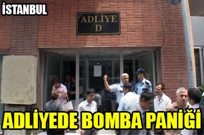 Adliyeye bomba ihbarı