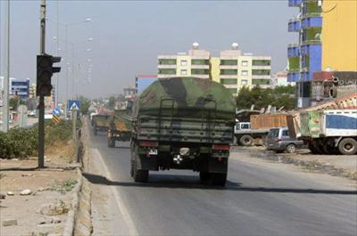 Operasyon bölgesine sevkiyat sürüyor