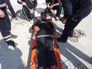 İtfaiye, ileri düzey kurtarma eğitim alıyor