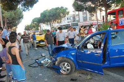 Aydında kaza: 4 yaralı