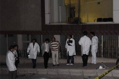 Bankaya molotoflu saldırı