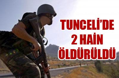 2 terörist etkisiz hale getirildi