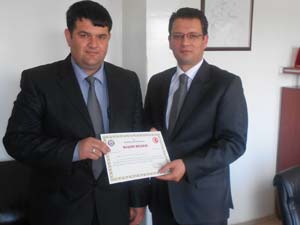 Karla Mücadele Ekiplerine Başarı Belgesi