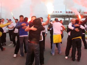Genç Fenerbahçelilerden Novi Pazara Kapıkulede Muhteşem Karşılama