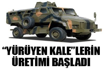 Yürüyen Kalelerin üretimi başladı