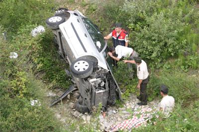 Kazada öldü, 3 gün sonra bulundu