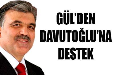 Gülden Davutoğluna destek
