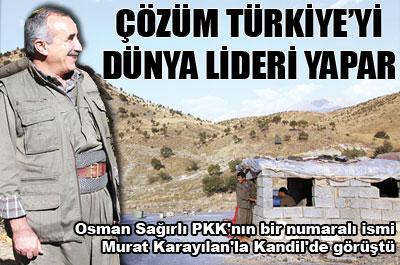 Çözüm Türkiyeyi dünya lideri yapar