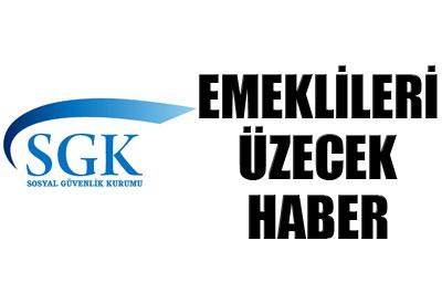 Emeklileri Üzecek Gelişme