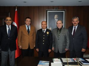Bursaspordan Emniyet Müdürüne Ziyaret