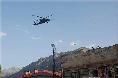 Şemdinlide hava hareketliliği sürüyor