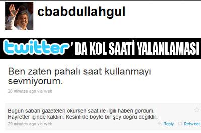 Cumhurbaşkanından Twitterda yalanlama