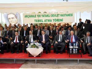 Bakan Çelik, 100 Yataklı Devlet Hastanesinin Temelini Attı