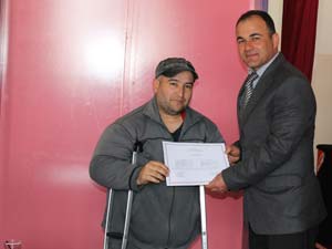 İnternet kafe İşletmecileri sertifika aldı