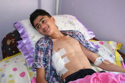 Beytüşşebapta yaralanan çocuk konuştu