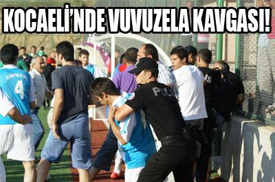 Kocaelinde vuvuzela kavgası