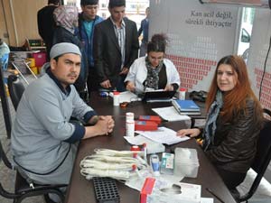 Kan Toplama Tırı Afşin’de