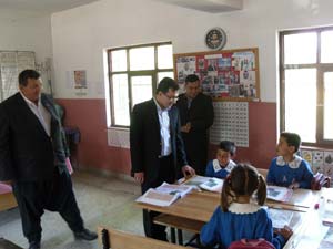 Andırın Kaymakamı Çifci, köyleri ziyaret etti