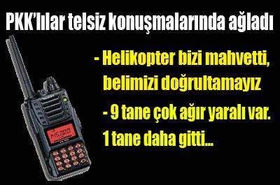 Helikopter bizi mahvetti