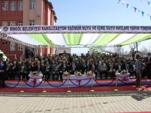 Bakan Yılmaz, Bingölde Sukapın Başlangıcını Yaptı